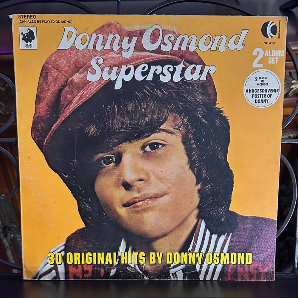 DONNY OSMOND “Superstar” Record LP Album 1973
